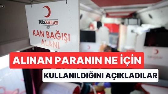 Kızılay'dan "Kan Parası" İddialarına Yanıt