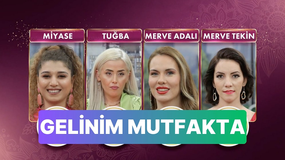 26 Nisan Gelinim Mutfakta Kim Birinci Oldu? Gelinim Mutfakta Çeyrek Altın Kazananı: Bugünün Puan Durumu