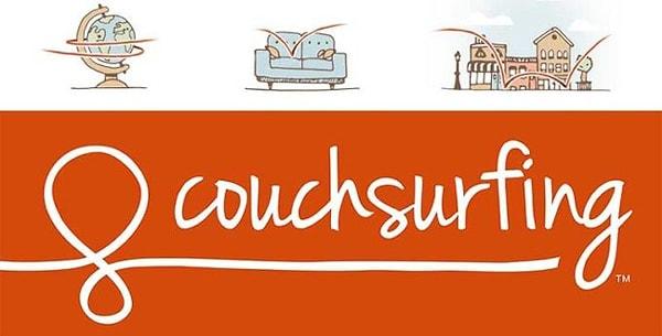 5. Couchsurfing.