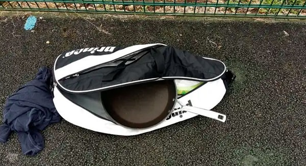 29. «Мой парень вытащил ракетки из сумки и положил туда сковородку. Я обнаружила это только на корте»