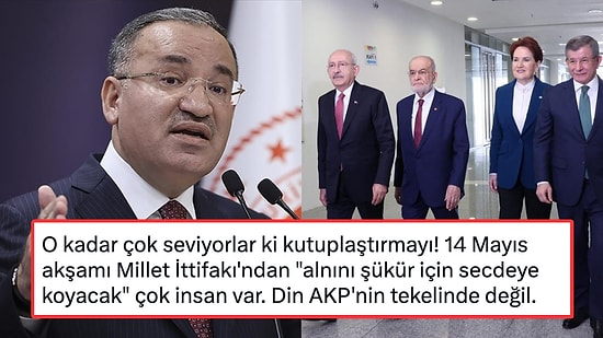 Adalet Bakanı Bekir Bozdağ'ın Skandal Şampanya ve Namaz Karşılaştırmasına Tepki Yağdı!