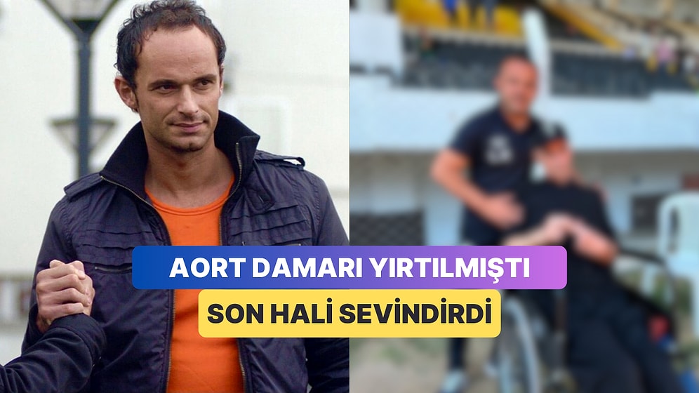Sağlık Sorunları Yaşayan ve Ölümden Dönen Eski Futbolcu Ersen Martin'in Son Hali Ortaya Çıktı