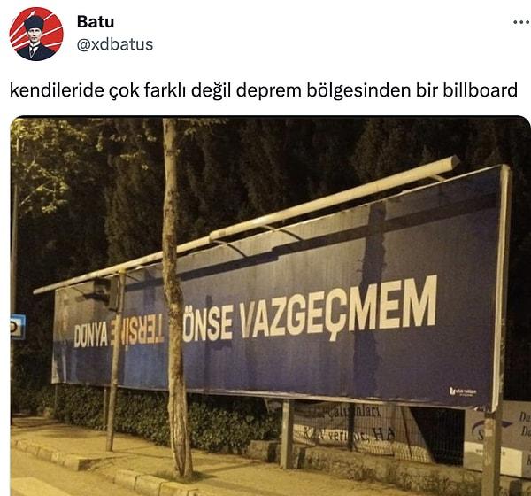 Ak Parti'nin Adıyaman'da astığı iddia edilen afiş de hatırlatıldı.