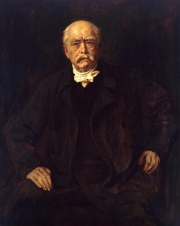 Otto von Bismarck, Alman devlet adamı ve siyasetçi olup modern Almanya'nın kurucusu olarak kabul edilir.