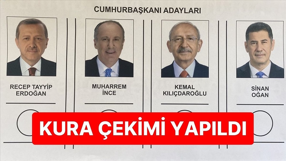 Cumhurbaşkanı Adaylarının TRT'deki Konuşma Sıraları Belli Oldu