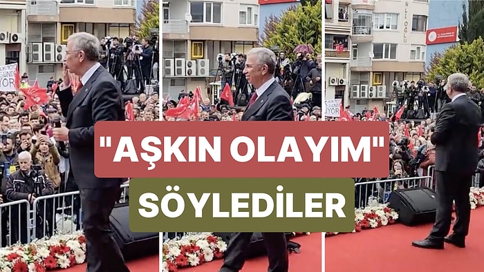 Tekirdağ Mitinginde Konuşma Yapan Mansur Yavaş İçin "Aşkın Olayım" Şarkısını Söylediler