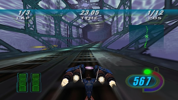 İlk oyun STAR WARS Episode I Racer.