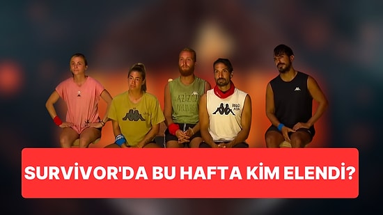 Survivor'da Nadir Görülen Konseylerden Biri Yaşandı: Bu Hafta Survivor'da Kim Elendi?