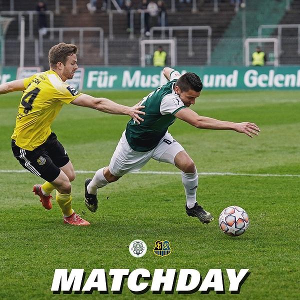 Almanya Bölgesel Lig takımlarından FC 08 Homburg, Saarbrücken ile Kupa maçında karşı karşıya geldi.