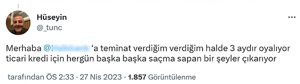 Piyasalara hakim olanların ise sorunu tanımlaması önemliydi.