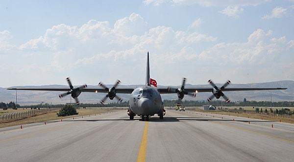 TSK'daki C-130 uçakları Herkül diye anılıyor