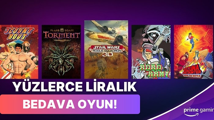 Amazon Prime Gaming Mayıs Ayı Bedava Oyunları Belli Oldu: Yüzlerce TL Değerinde 15 Oyun