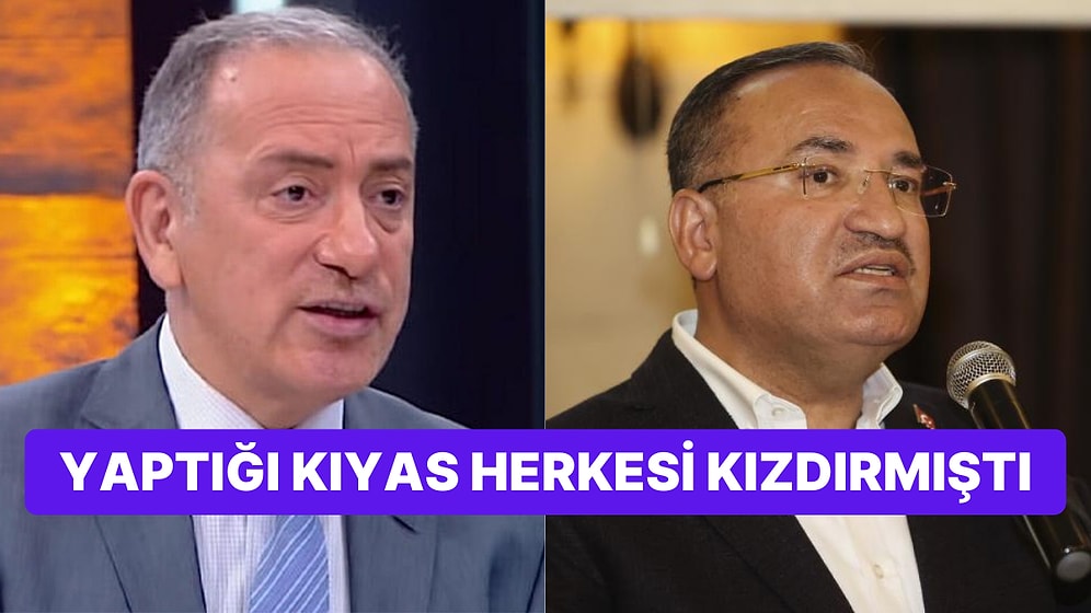 Fatih Altaylı'dan Şampanya ve Namaz Kıyası Yapan Bekir Bozdağ'a: Bazıları da Pudra Şekeri Çekecek