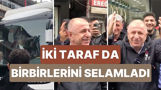 Ahmet Davutoğu ve Ümit Özdağ Seçim Turunda Karşılaştı İki Taraf da Birbirine Selam Verdi