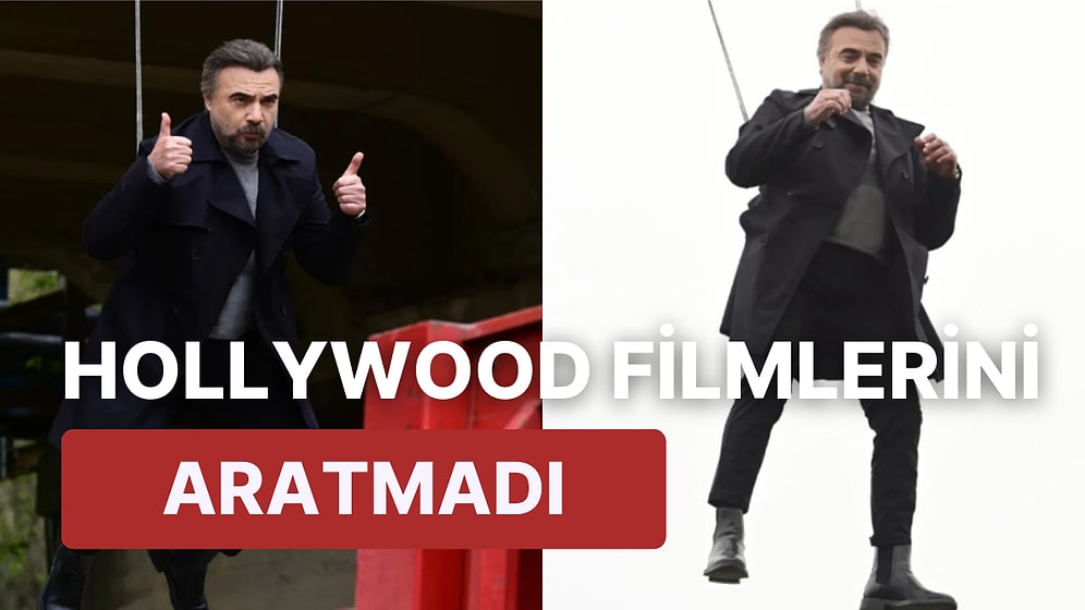 Ben Bu Cihana Sığmazam'ın Başrolü Oktay Kaynarca Aksiyon Dolu O Sahnede Dublör Kullanmadı