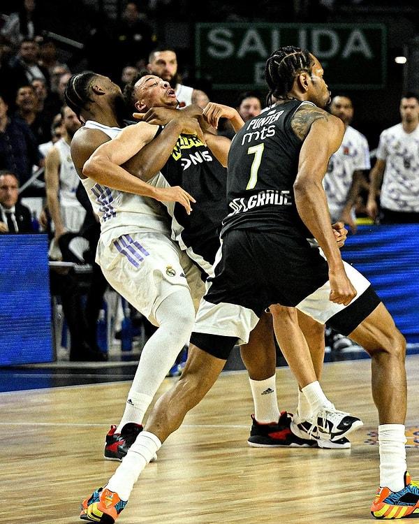 EuroLeague, Real Madrid-Partizan maçında çıkan kavgaya ilişkin verilen cezaları da açıkladı.