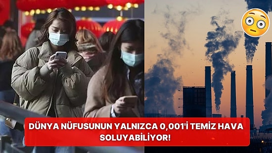 Uzmanlar Açıkladı: Dünyadaki Hemen Hemen Herkes Kirli Hava Soluyor!