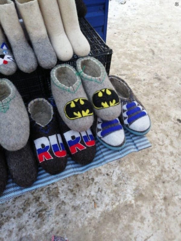 11. Валенки на любой вкус!