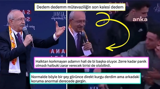 Korumaları Müdahale Etti: Kılıçdaroğlu, Sahneye Atlayan Gence Verdiği Tepkiyle Gündem Oldu!