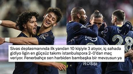 Fenerbahçe'nin Zorlu Sivas Deplasmanında 3 Puanı Üç Golle Aldığı Maça Gelen Tepkiler