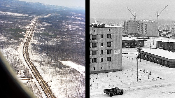 7. Восточный участок магистрали строили воины-железнодорожники.