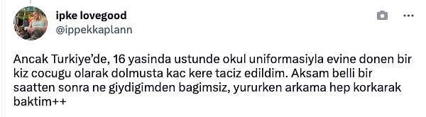 Kullanıcının bu yorumuna destek veren kadınlar çocuk yaşta maruz kaldıkları istismarı anlattı.