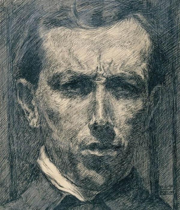 Akla ilk gelen fütürist sanatçılardan biri Umberto Boccioni'dir.