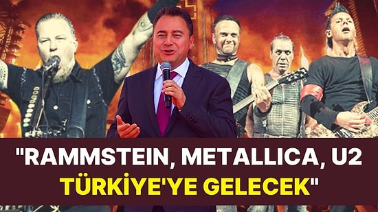 İzmir Buluşması'na Ali Babacan'ın Sözleri Damga Vurdu: “Madonna'yı, Metallica'yı, Rammstein'ı Ağırlayacağız”