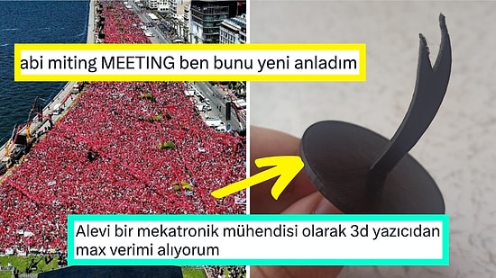 Miting Kelimesinin Gerçek Anlamından Alevi Dondurmasına Son 24 Saatin Twitter'da Viral Olan Paylaşımları