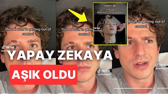 BTS Üyesi Jimin'e Yapay Zeka Kullanarak Attention Söyleten Hayranlar Charlie Puth'un Aklını Aldı