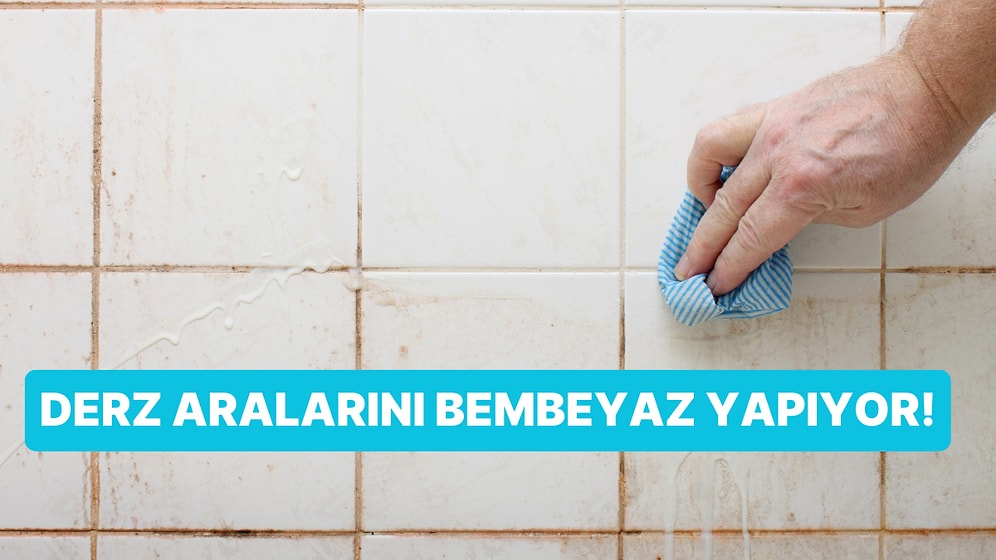 Saatlerce Uğraşmanıza Gerek Kalmadı! Fayansları ve Derz Aralarını Bembeyaz Yapan Mucizevi Karışım