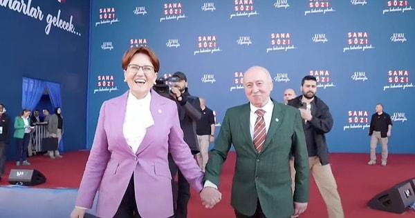 İYİ Parti Genel Başkanı Meral Akşener de dahil olmak üzere Ankara, İzmir ve İstanbul Büyükşehir Başkanları da eşleriyle birlikte vatandaşları selamladılar.