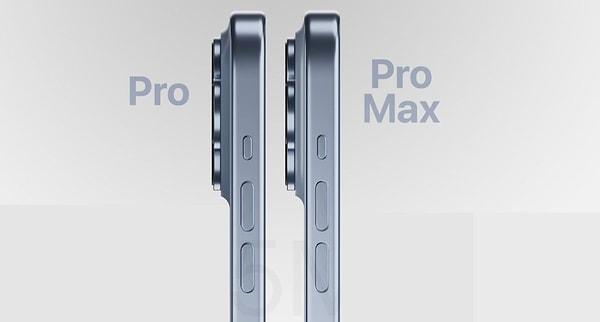 Yeni gizemli butonun sadece serinin üst düzey modelleri olan iPhone 15 Pro ve Pro Max'de görülmesi oldukça muhtemel.