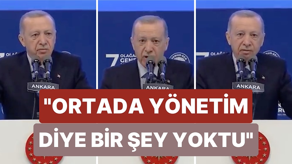 Erdoğan 99 Depremi Dönemine Gönderme Yaparken Yanlışlıkla Şu An İttifakına Dahil Olan Partileri Eleştirdi