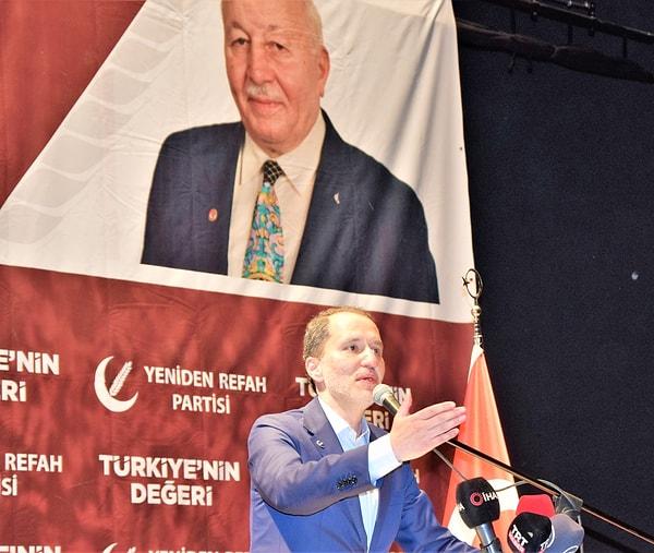 Erbakan, konuşmasında, seçim ortağı AK Parti’nin elinde olan 3 bakanlığın ‘dış güçlerin’ vesayeti altında olduğunu söyledi.