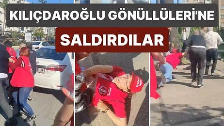 Mersin Kılıçdaroğlu Gönüllüleri Örgütüne MHP'li Oldukları İddia Edilen Bir Grup Saldırdı