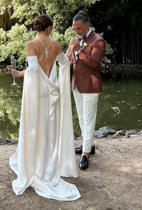 Antalya Olympos’da bulunan bir otelde evlenen çiftin düğününden gelen kareler kısa sürede sosyal medyada gündem oldu.