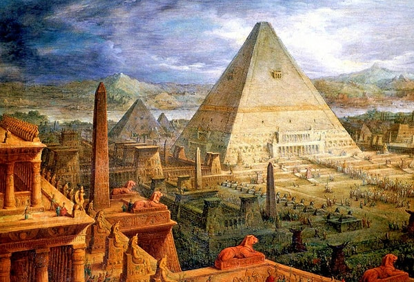 1. Столица Древнего Египта?