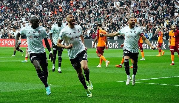 Spor Toto Süper Lig'in 32. haftasında oynanan derbide lider Galatasaray'ı 3-1 mağlup eden Beşiktaş, zirvede hesapları karıştırdı.