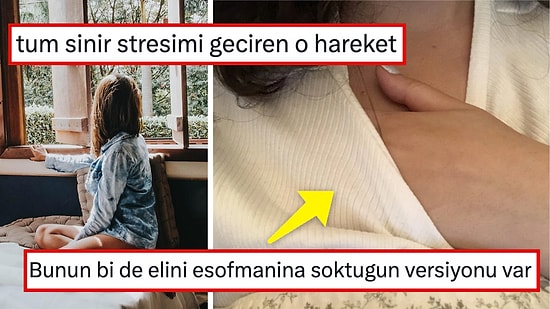 Kadınların Memelerini Avuçlayarak Öylece Durduğu Alışkanlık Hali Twitter'da Gündem Oldu