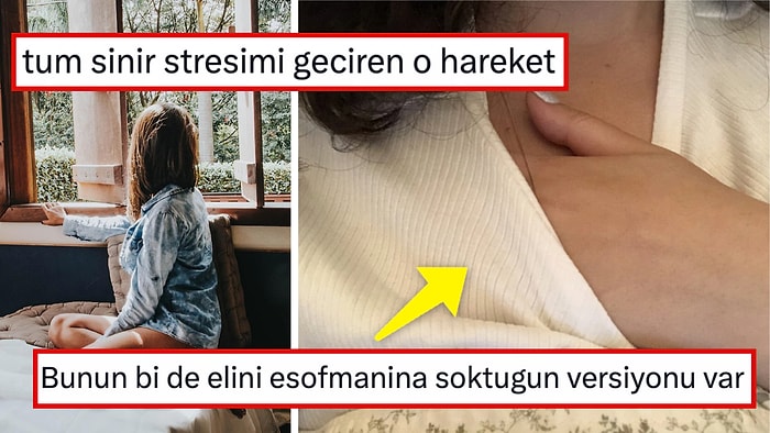 Kadınların Memelerini Avuçlayarak Öylece Durduğu Alışkanlık Hali Twitter'da Gündem Oldu