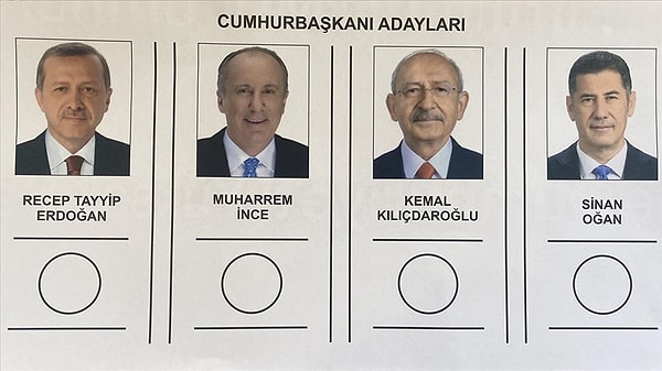 Seçime 3 gün kala ayrılan Muharrem İnce, 14 Mayıs Pazar günü verilen pusulalarda yer almaya devam etti.