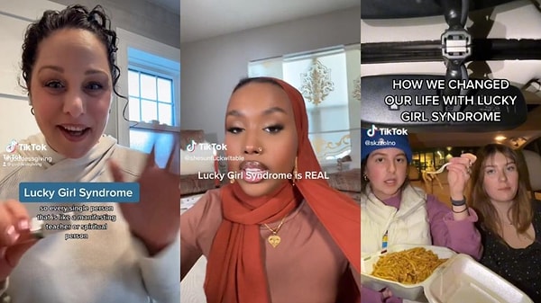 Синдром удачливой девушки может иметь и более темную сторону, как намекает его название. Он ориентирован на женщин и обычно связан только с мышлением, не уделяя особого внимания действиям.