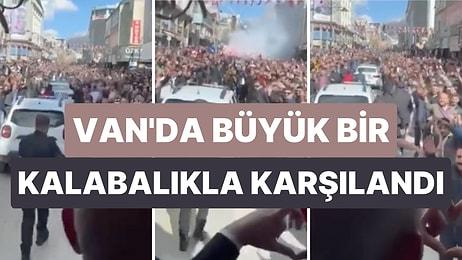 Kemal Kılıçdaroğlu'nun Seçim Aracı Miting İçin Gittiği Van'da Büyük Bir Kalabalık Tarafından Karşılandı