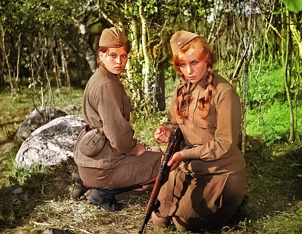 Наверное, вам лучше пересмотреть военные фильмы СССР