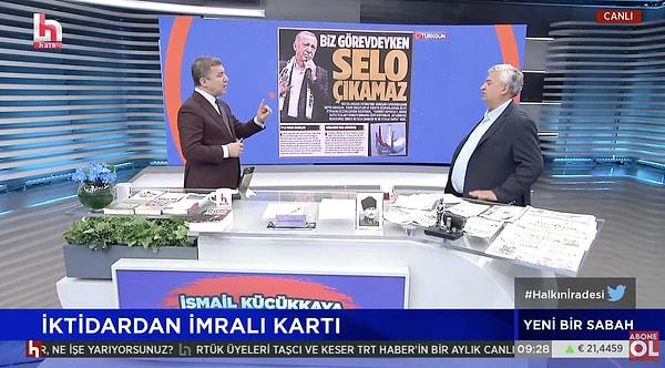 Halk Tv ekranlarında hafta içi her gün yayınlanan İsmail Küçükkaya ile Yeni Bir Sabah programının bu sabahki konuğu Emirali Türkmen oldu.