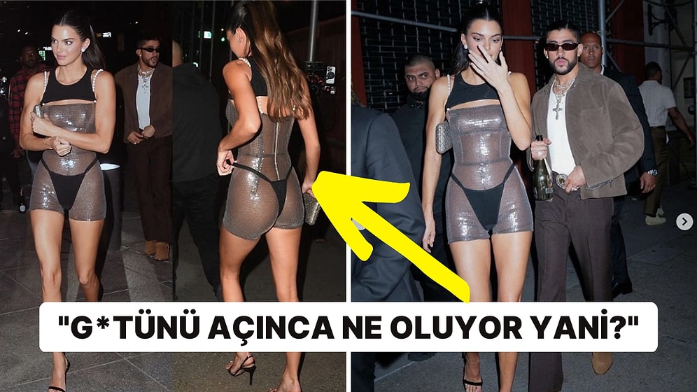 Kendall Jenner MET Gala'daki Transparan Tarzı ile Demet Akalın'a Yaranamadı: "G*tünü Açınca Ne Oluyor?"