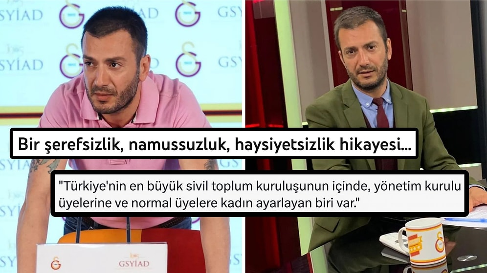 Galatasaray TV'den İşten Çıkarılan Serbay Şenkal: "Yönetim Kurulu Üyelerine Kadın Ayarlayan Biri Var"