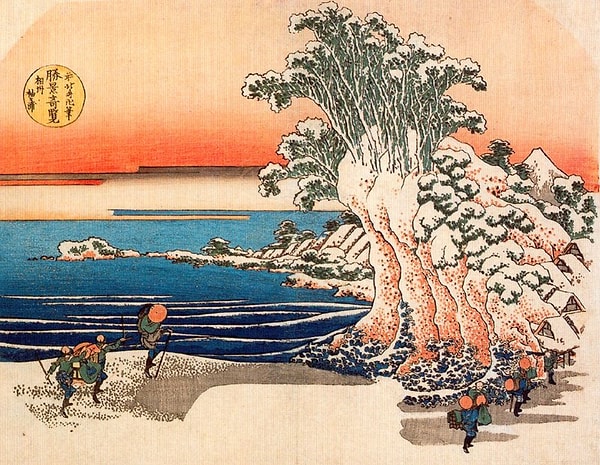 Hokusai'nin eserleri Avrupa'da göründüğü ilk zamanlar, Vincent Van Gogh, Claude Monet ve Paul Gaugin gibi ressamların üstünde yadsınamaz derecede büyük bir etki bıraktı.