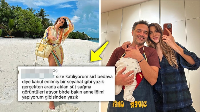 Melodi Elbirliler, Bebeğini Bırakıp Seyahate Gittiği İçin Kendisini Eleştiren Kişiye Fena Patladı